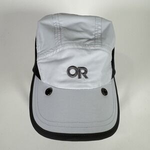 Outdoor Research Unisex Performance Sun Runner Cap Gray M Hat‎ UPF 50 READ DESC